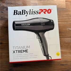 BaBylissPRO Titanium Xtreme Hair Dryer - Black